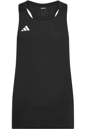adidas Adizero E Snglt Sport Men Men Sports Clothes Sport Tops Sport T-shirts Black