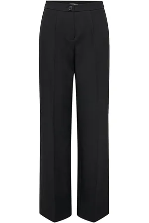 ONLY Onlkira-Mellie Hw Wide Pant Pnt Noos Bottoms Trousers Wide Leg Black