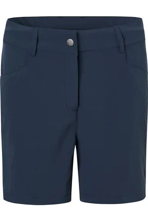 Abacus Lds Brook Stripe Shorts Sport Sport Clothing Sport Shorts Sport Golf Shorts Navy