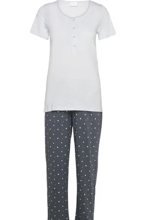 Mama;licious Mlmira Star Ss Jrs Pyjamas 2F A. E. Noos Pyjama Grey