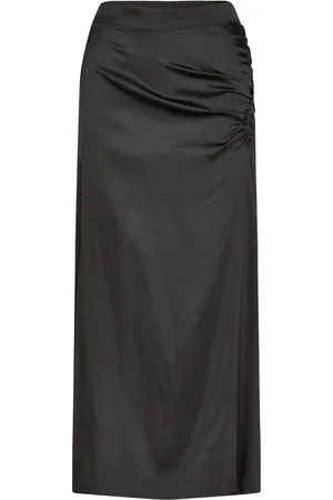 Rabens Saloner Adda Skirts Knee-length & Midi Skirts Black Rabens Sal R