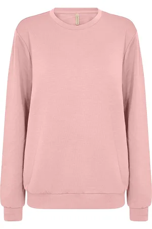 soyaconcept Sc-Banu Tops Sweat-shirts & Hoodies Sweat-shirts Pink