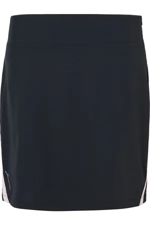 Abacus Lds Brook Stripe Skort 45Cm Sport Sport Clothing Sport Dresses & Skirts Sport Skorts Black