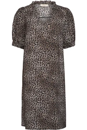 Freequent Fqaby-Dress Lyhyt Mekko Brown