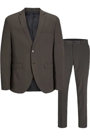 JACK & JONES Jprcosta Suit Puku Brown Jack & J S