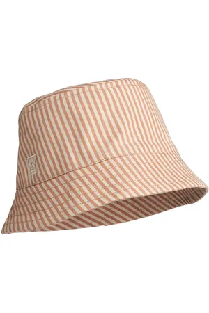 Liewood Salva Stripe Bucket Hat Accessories Headwear Hats Bucket Hats Coral