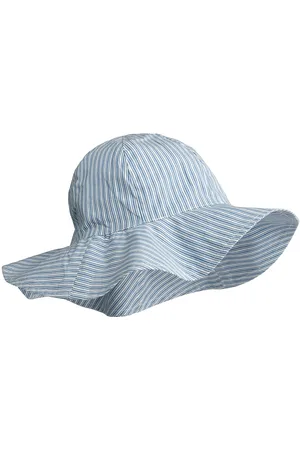 Liewood Amelia Seersucker Hat Aurinkohattu Blue