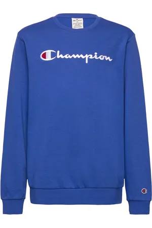 Champion Crewneck Sweatshirt Tops Sweat-shirts & Hoodies Sweat-shirts Blue