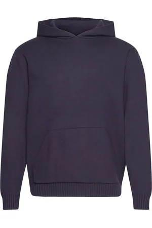 Replay Sweater Relaxed Planet Powered Tops Sweat-shirts & Hoodies Hoodies Navy