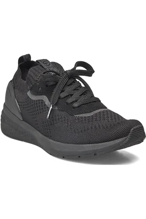 Tamaris Women Lace-Up Matalavartiset Sneakerit Tennarit Black