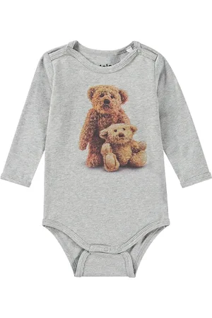 Molo Foss Pitkähihainen Body Grey