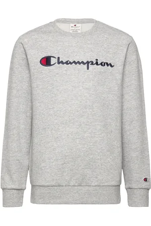Champion Crewneck Sweatshirt Tops Sweat-shirts & Hoodies Sweat-shirts Grey