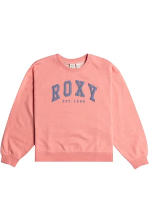 Roxy Green And Blues Tops Sweat-shirts & Hoodies Sweat-shirts Pink