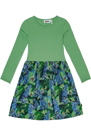 Molo Credence Dresses & Skirts Dresses Casual Dresses Long-sleeved Casual Dresses Green