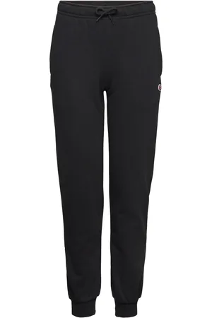 Champion Rib Cuff Pants Bottoms Sweatpants Black