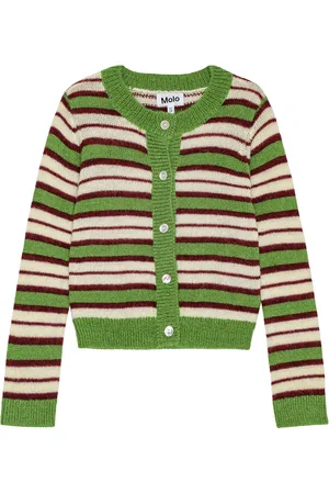 Molo Geraldine Tops Knitwear Cardigans Green