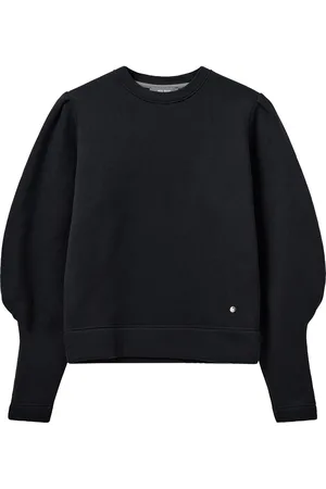 Mos Mosh Mmtulic O-Ls Sweatshirt Tops Sweat-shirts & Hoodies Sweat-shirts Black