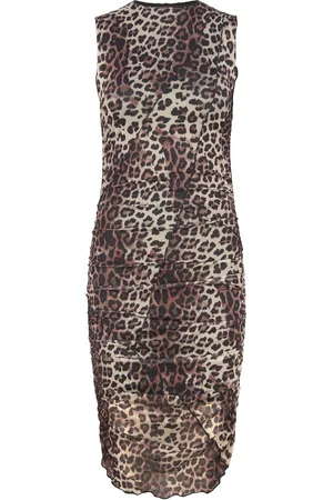 Noella Sutton Short Dress Polvipituinen Mekko Brown