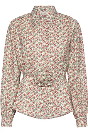 Norr Flowers Shirt Tops Shirts Long-sleeved Multi/patterned