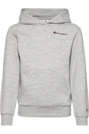 Champion Hooded Sweatshirt Tops Sweat-shirts & Hoodies Hoodies Grey