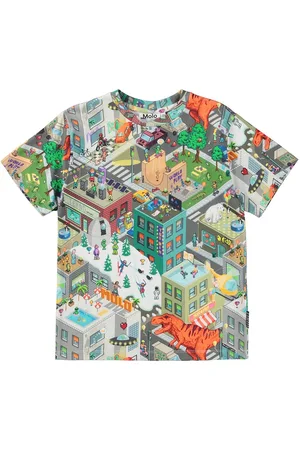 Molo Rodney Tops T-shirts Short-sleeved Multi/patterned