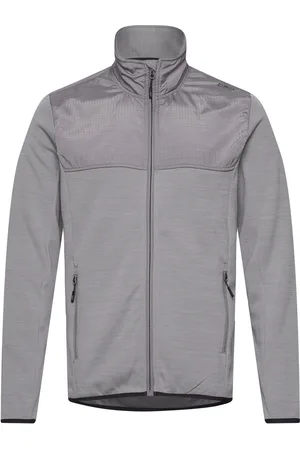 CMP Man Jacket Hybrid Sport Men Sport Clothing Sport Outerwear Sport Jackets Sport Outdoor Jackets Grey