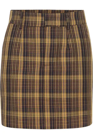 Gestuz Chikagz Mw Skirt Lyhyt Hame Brown