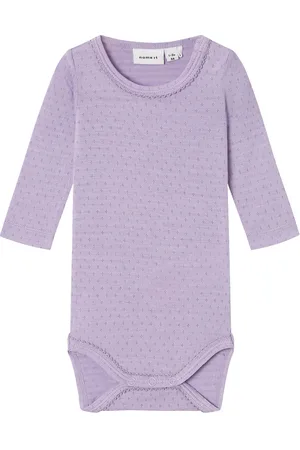 NAME IT Nbfhusia R Ls Body Pitkähihainen Body Purple