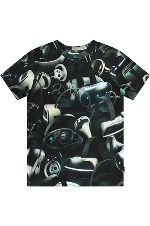 Molo Ralphie Tops T-shirts Short-sleeved Black