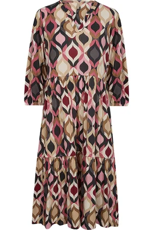 soyaconcept Sc-Felicity Aop Polvipituinen Mekko Multi/patterned