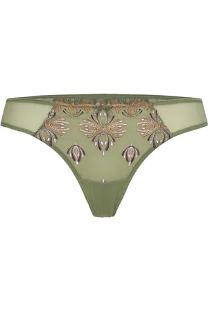 Chantelle Champs Elysées Tanga Stringit Alusvaatteet Green