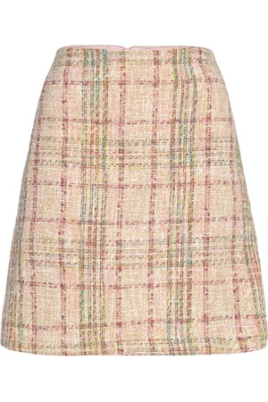 Numph Nuchicca Skirt Skirts Short Skirts Beige