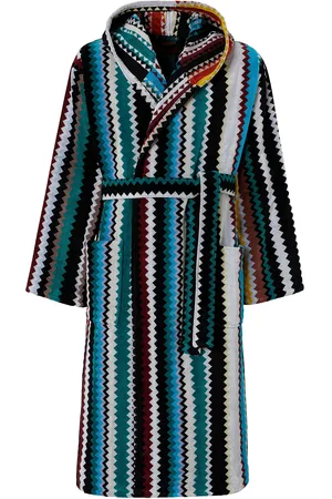 Missoni Curt Hooded Bathrobe Home Textiles Bathroom Textiles Robes Multi/patterned