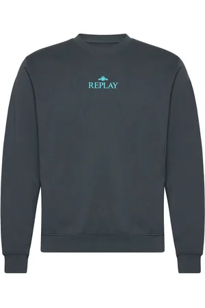 Replay Jumper Regular Tops Sweat-shirts & Hoodies Sweat-shirts Navy