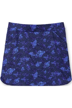 Peter Millar Ginko Print Alice Petal Hem Skort Sport Women Sport Clothing Sport Dresses & Skirts Sport Skorts Blue