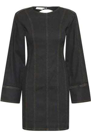 Gestuz Tubinagz Ls Dress Lyhyt Mekko Black
