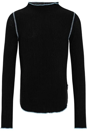 Molo Ruya Tops T-shirts Long-sleeved T-shirts Black