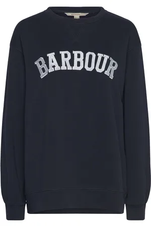 Barbour Northumb Sweat Tops Sweat-shirts & Hoodies Sweat-shirts Navy