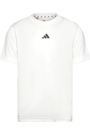 adidas J Tr-Es T Tops T-shirts Short-sleeved White