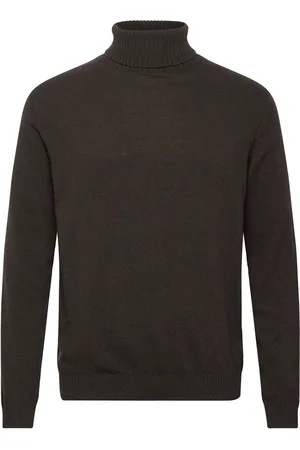 Oscar Jacobson Salim Rollneck Designers Knitwear Turtlenecks Green