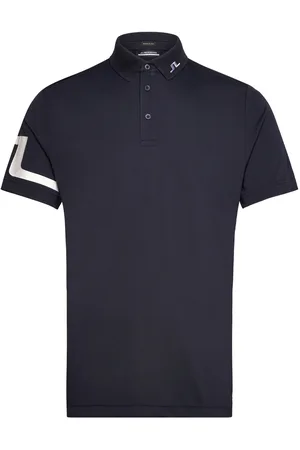 J Lindeberg Heath Regular Fit Golf Polo Sport Polos Short-sleeved Navy