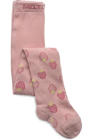 Melton Strawberries Tights Sukkahousut Pink