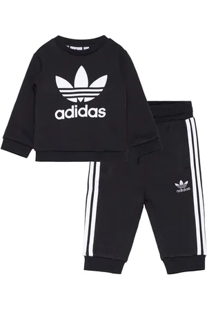 adidas Crew Set Sport Sweatsuits Black