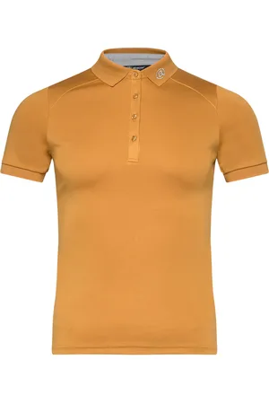 Abacus Lds Hammel Drycool Polo Sport T-shirts & Tops Polos Gold