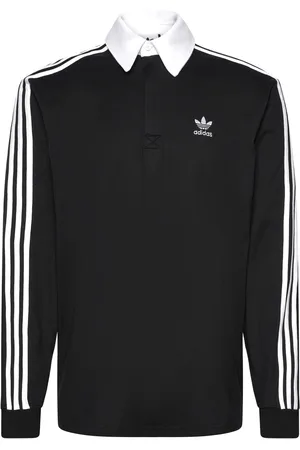 adidas Rugby Polo Sport Men Sport Clothing Sport Tops Sport Polos Black
