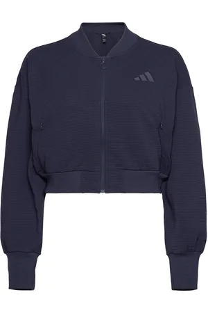 adidas All Szn Rib Track Jacket Sport Women Sport Clothing Sport Sweat-shirts & Hoodies Sport Sweat-shirts Navy