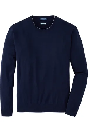 Peter Millar Excursionist Flex Crew Sport Men Sport Clothing Sport Sweat-shirts & Hoodies Sport Knitwear Navy