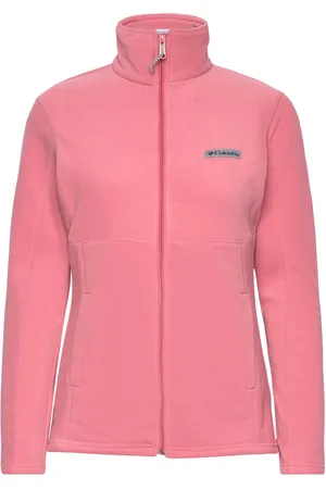 Columbia Basin Trail Iii Full Zip Sport Sweat-shirts & Hoodies Fleeces & Midlayers Pink
