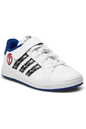 adidas Grand Court Spider-Man El K Sport Sneakers Low-top Sneakers White
