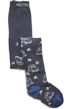 Melton Race Car Tights Sukkahousut Navy